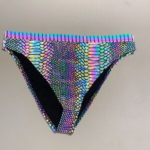 Refective animal print bottoms 2xl